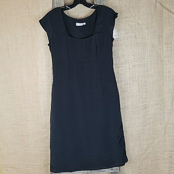 eshakti Dresses & Skirts - eShakti women S/4 dress career black high waist goth dark fairy